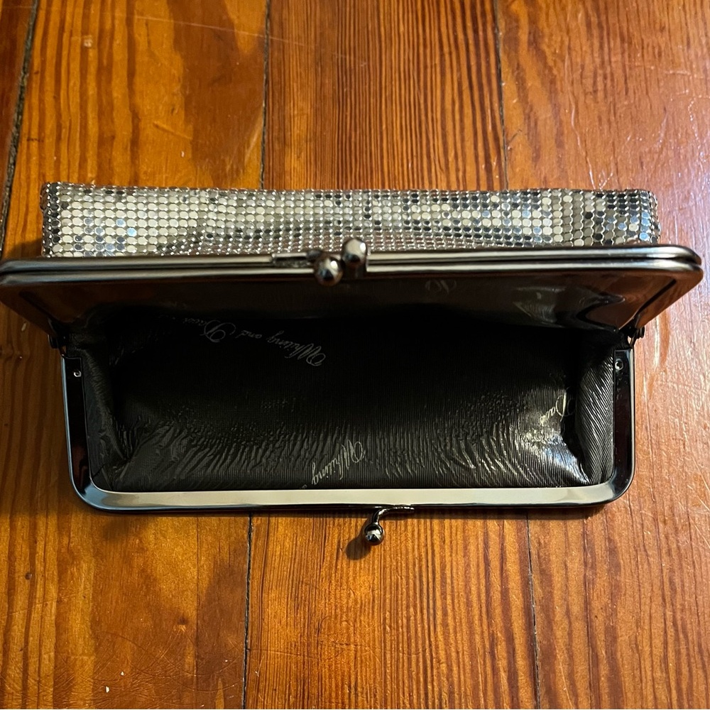 Silver Clutch Bag Whiting & Davis - Picture 2 of 3